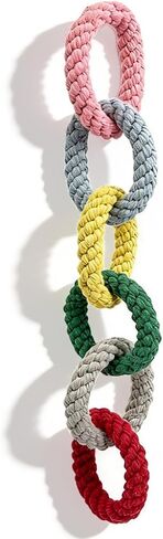 Sugar Glider Toys, Cotton Rope Climbing Rings – Hanging Exercise Toy for Sugar Gliders, Rats, Squirrels, Birds & Small Pets, Cage Accessories for Small Animal Enrichment in Kuwait