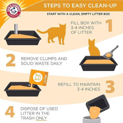 Arm & Hammer Clump & Seal Litter, Multi-Cat Litter 38 lb. in Kuwait