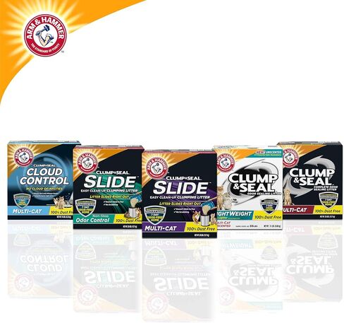 Arm & Hammer Clump & Seal Litter, Multi-Cat Litter 38 lb. in Kuwait