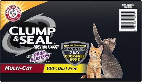 Arm & Hammer Clump & Seal Litter, Multi-Cat Litter 38 lb. in Kuwait