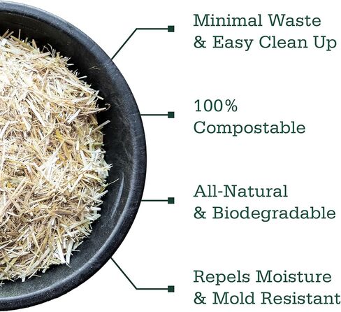 Standlee Hay Company Wheat or Barley Chopped Straw for Animal Bedding in Kuwait