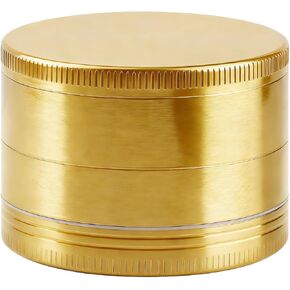 2.5 Inch Spice Grinder, Kitchen Tool Pepper Grinder, Zinc Alloy, Manual, Easy to Clean (Golden) in Kuwait