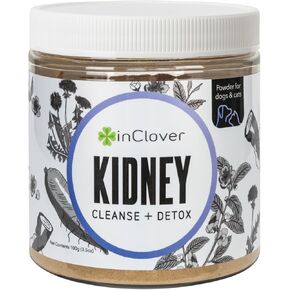 InClover Kidney - مكمل لصحة المثانة والمسالك البولية للكلاب والقطط - مع ريسفيراترول (موجود في التوت البري)، L-Carnitine وD-Mannose - يدعم صحة المسالك البولية ووظيفة الكلى المثالية in Kuwait