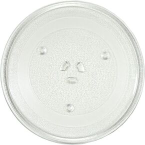 صينية دوارة زجاجية مقاس 11-1/4 بوصة من HQRP متوافقة مع Hotpoint REM25SJ01 REM25SJ02 REM25SJ03 RVM1335BC001 RVM1335WC001 لوحة طبخ فرن الميكروويف in Kuwait