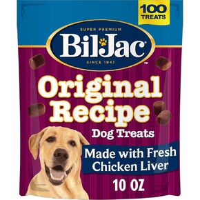 Bil-Jac Original Recipe Soft Dog Treats, Real Chicken Liver, 20 oz Resealable Bag in Kuwait