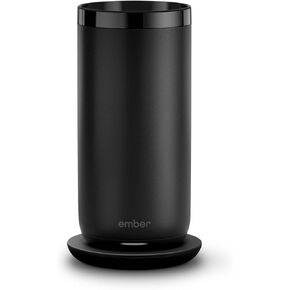 Ember Smart Tumbler - كوب قهوة ساخن يتم التحكم فيه عن طريق التطبيق، كوب من الفولاذ المقاوم للصدأ، أسود 16 أونصة، بطارية تدوم 3 ساعات in Kuwait