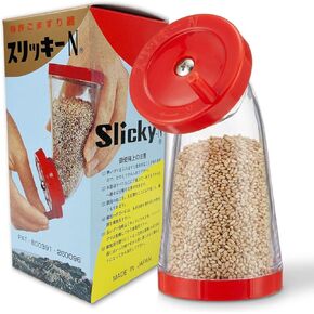 مطحنة بذور السمسم اليابانية Goma Slicky N - أصلية مصنوعة في اليابان لرائحة مطحونة طازجة، مثالية للسوشي والرامين والسلطات والطهي الصحي in Kuwait