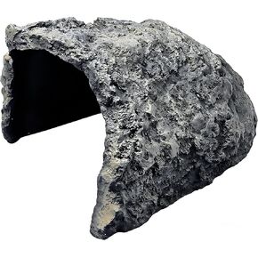 Rock Cave Habitat Hidden for Reptile and Amphibians.Terrarium & Aquarium Decor, Reptile hideout Hide Cave, Perfect for Bearded Dragons,Lizards,Snakes,Turtles,Geckos,Tortoises,Small Animals -Large Size in Kuwait