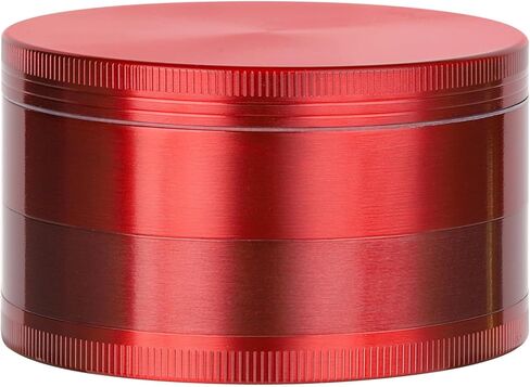 3 Inch Spice Grinder, Zinc Alloy, Manual Operation, Grinding Spices Kitchen Tool (Red) in Kuwait