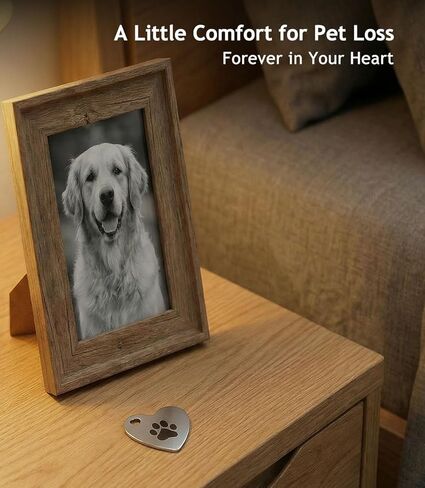 Pet Loss Gift for Dog Mom Dog Dad, Rainbow Bridge Paw Hug Memorial Keepsake, Sympathy Gift for Loss of Dog Cat, Remembrance Comfort Gift for Pet Lovers, Meaningful Pet Memorial Gift (Silver) in Kuwait