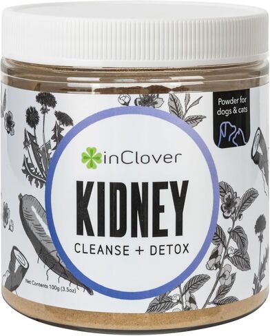 InClover Kidney – Bladder and Urinary Health Supplement for Dogs & Cats - with Resveratrol (Found in Cranberries), L-Carnitine & D-Mannose – Supports a Healthy Urinary Tract and Optimal Renal Function in Saudi Arabia