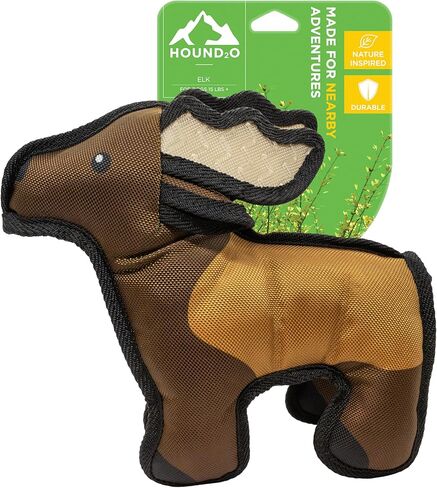 Dog Toys | Elk Stuffed Animal Squeaky Toy for Dogs | Interactive Outdoor Plush Toy Built for Adventure in Saudi Arabia