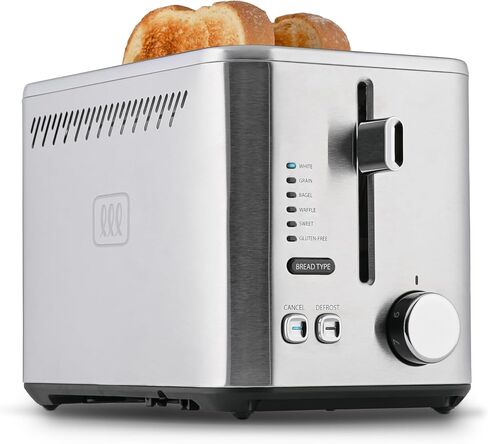 Toastmaster 2-Slice Multi-Function Toaster - Sage Green with Lever and Dial Controls, Extra Wide Slots, High Rise Toast Lift and Gluten Free Setting, 900W in Kuwait