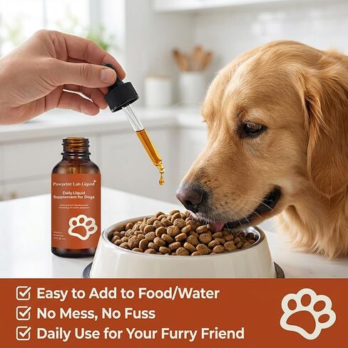 Dog Supplement,Supports Joint Health, Vitality & Healthy Aging,Easy to Give Every Day,Better Absorption-2 fl oz in Kuwait