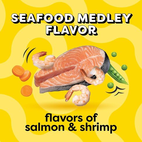 Temptations Seafood Medley Flavor Adult Dry Cat Food, 6.3 lb. Bag (Pack of 3) in Kuwait