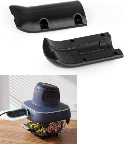واقي سلك الطاقة مصمم لسلسلة Ninja Crispi FN101، مشبك نقل السلك الخلفي مكون من قطعتين من PETG مع مشبك مثبت ببرغي، ملحقات لمقلاة Ninja Crispi الهوائية in Kuwait