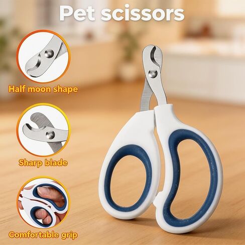 Dog Nail File, Manual Dog Nail Filer, Nail File for Dogs, 8 Pcs Portable Dog Nail File Board Set, Professional Pet Nail Grooming Kit with Comfortable Grip for All Dogs in Kuwait
