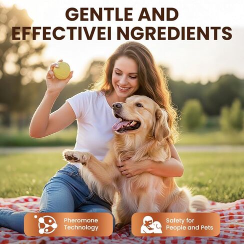 Dog Pheromones Calming Diffuser to Calm Dogs 11 IN 1 Kit (3 Diffusers+5 Refills+3 Collars) Pheromone Plug In for Stress Barking Pee Accidents Chewing Aggression Separation Anxiety Relief(Odorless) in Kuwait