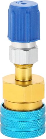 Aupoko R1234YF to R134A Hose Adapter, R12 to R134A Low Side Quick Coupler Fitting Connector for Car Air-Conditioning AC Charging in Saudi Arabia