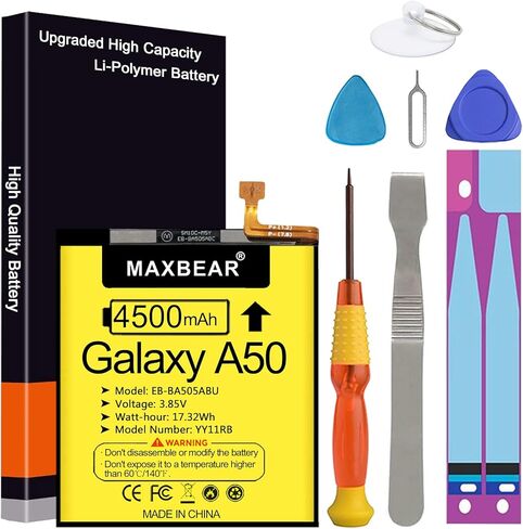 Galaxy A32 Battery, (Upgraded) MAXBEAR 5500mAh 3.85V Li-Polymer Replacement Battery EB-BA315ABY for Samsung Galaxy Galaxy A31 / Galaxy A32 SM-A326U (Not fit for Galaxy A32 5G) with Repair Tool Kit in Kuwait
