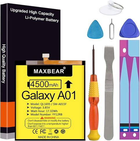 Galaxy A32 Battery, (Upgraded) MAXBEAR 5500mAh 3.85V Li-Polymer Replacement Battery EB-BA315ABY for Samsung Galaxy Galaxy A31 / Galaxy A32 SM-A326U (Not fit for Galaxy A32 5G) with Repair Tool Kit in Kuwait