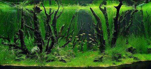 4 Bags Aquarium Plant S.e.e.ds, not Artificial Plastic Plant, Fish Tank Live Grass for All Substrate yjll4388ls in Kuwait