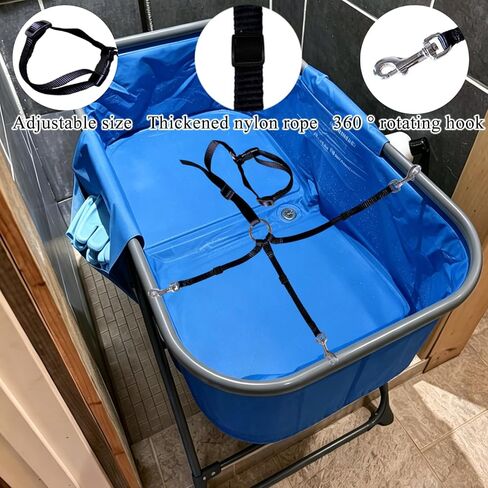 الكلب حوض الاستحمام ضبط النفس حزام حوض الاستحمام المقود الكلب الاستمالة ضبط النفس المقود قابل للتعديل سلامة الكلاب الاستحمام الحبل للاستحمام تهب التشذيب لقطة in Kuwait