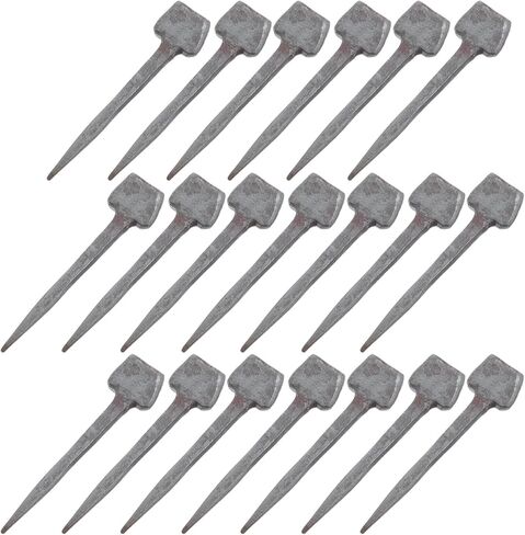 TOYANDONA 20pcs Iron Horseshoe Nails Hoof Nail for Shoeing Metal Horse Hoof Tools 4cm Length Farrier Supplies for Equestrian Training and Horse Protection in Kuwait