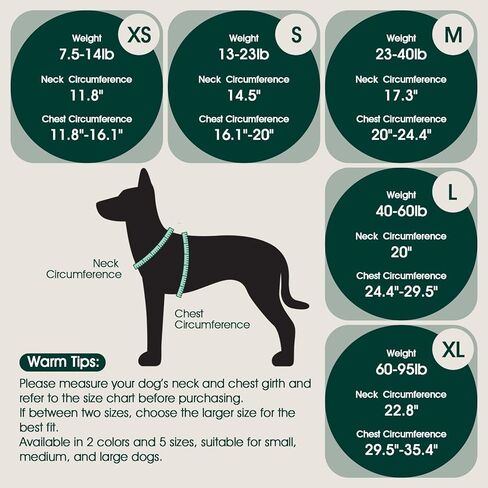 Kuoser Calming Vest for Dogs Anxiety, Adjustable Anxiety Wrap Jacket for Small Medium Large Dogs, Soothing Compression Shirt for Fireworks Thunderstorms Separation Anxiety Travel, XL in Kuwait