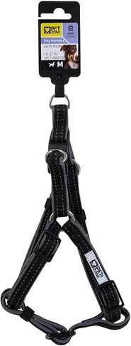 Pet Zone Solid Medium Dog Harness for Medium Dogs Up to 50 lbs, Black, Pack of 1 in Kuwait