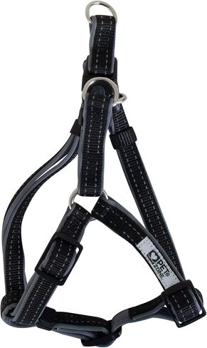 Pet Zone Solid Medium Dog Harness for Medium Dogs Up to 50 lbs, Black, Pack of 1 in Kuwait