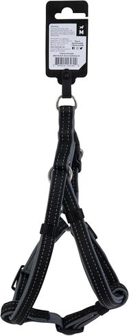 Pet Zone Solid Medium Dog Harness for Medium Dogs Up to 50 lbs, Black, Pack of 1 in Kuwait