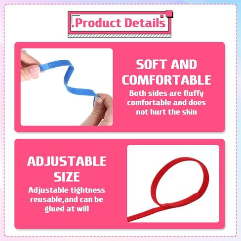 15 PCS Newborn Puppy Collars, 14 Inch Soft Adjustable Whelping Collars for Puppies, Whelping ID Bands Collar for Doggy, Kitten and Newborn Pet, 15 Colors in Kuwait