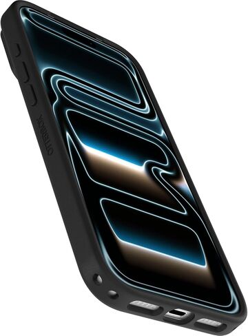 حافظة OtterBox iPhone 15 وiPhone 14 وiPhone 13 Symmetry Series - أسود، يتم تثبيتها على MagSafe، حواف مرتفعة وأنيقة للغاية تحمي الكاميرا والشاشة (يتم شحنها في حقيبة من البوليستر) in Kuwait