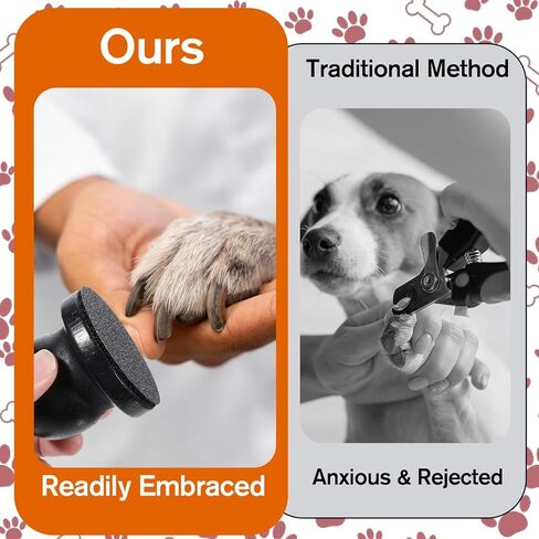 Dog Nail File Dog Scratch Pad Board Safe Easy Cat Nail Tool Smooth Healthy Stress Free Pet File with 6 Pcs Replaceable Sandpaper Filing Disc in Kuwait