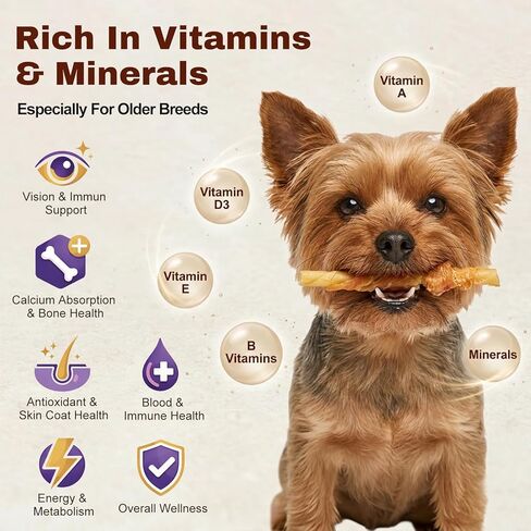 PETPHABET Chicken Wrapped Cod Sticks Dog Treats - 5 Inch Healthy Jerky Rawhide Free Dog Chews, Soft Puppy Training Snacks for Small, Medium, Large Dogs, Rich in Omega-3, High Protein & Low Fat, 14oz in Kuwait