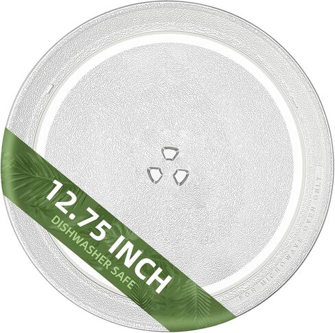 12.75" Microwave Plate Replacement for 441X335A10 Daewoo Microwave Plate, Sharp 9KC441X335A10 and GE Microwave Glass Plate WB49X10079 WB39X0082 5304522813 12 3/4 inch Frigidaire Glass Plate in Kuwait