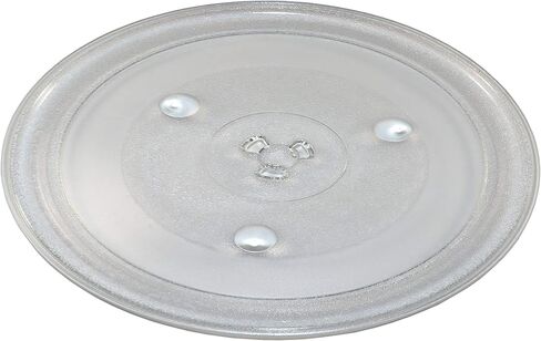 HQRP 12-3/8 inch Glass Turntable Tray Compatible with Frigidaire 5304463314 FFCM1134LS FMCB115GC FMCB115GM Microwave Oven Cooking Plate 315mm in Kuwait
