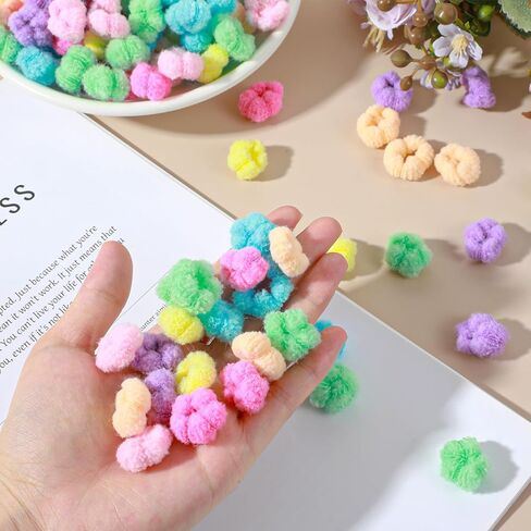 Xinjoduz 200PCS 0.8inch Dog Hair Ties Scrunchies Small Candy Color Hair Rings Bands Cute Comfortable Mini Elastic Puppy Accessories for Cats Yorkshire Doggy Maltese Dogs Pet Grooming, No Damage Hairs in Kuwait