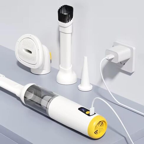 3-in-1 Pet Grooming Dryer Brush – Low Noise Dog & Cat Hair Dryer, Blower, Deshedding Comb & Vacuum Cleaner for Fast Drying and Hair Removal in Kuwait