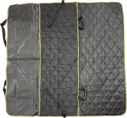 Jeep Vehicle Seat Protector for Dogs and Pets (Charcoal Black) Adjustable Seat Cover - Durable Protection Waterproof Design (58 x 23 x 18.5 inch) in Kuwait