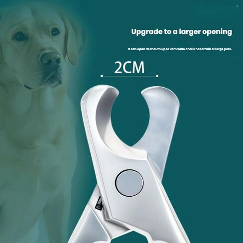 Heavy Duty Large Dog Nail Clippers for Thick Nails - Professional Nail Trimmer for Big Dogs with Safety Guard, Sturdy Stainless Steel Claw Cutter in Kuwait