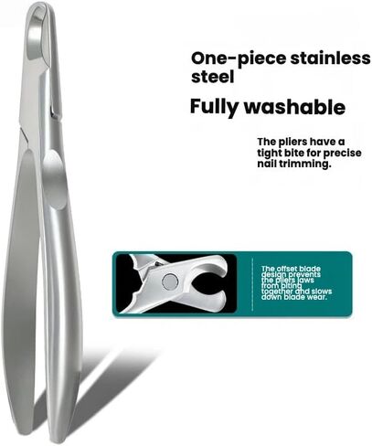 Heavy Duty Large Dog Nail Clippers for Thick Nails - Professional Nail Trimmer for Big Dogs with Safety Guard, Sturdy Stainless Steel Claw Cutter in Kuwait