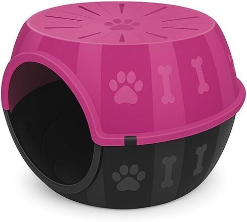 Cat Cave - Cozy Cat Bed Cave for Relaxation, Durable Plastic Cat Houses for Indoor Cats, Modern Design, Easy to Clean, Loved by Cats, Large 12.5" H x 20" L x 15.3" W. in Kuwait