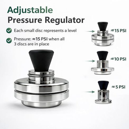 3-Piece Pressure Regulator, Pressure Canner Regulator 5-10-15lb Replacement for kilogorge.Pressure Canner Parts for 24qt. in Kuwait