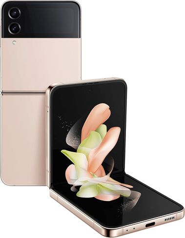 هاتف SAMSUNG Galaxy Z Flip 4 مفتوح من المصنع بسعة 256 جيجابايت، إصدار مفصل باللون الأسود/الأخضر/الأخضر (متجدد) in Saudi Arabia