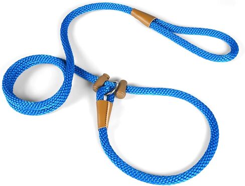 FASTFOX Dog Training Leash, 6ft x 1/2 Inch Slip Lead Loop for Small Medium Large Dogs, No Pull 3-in-1 (Purple) in Kuwait