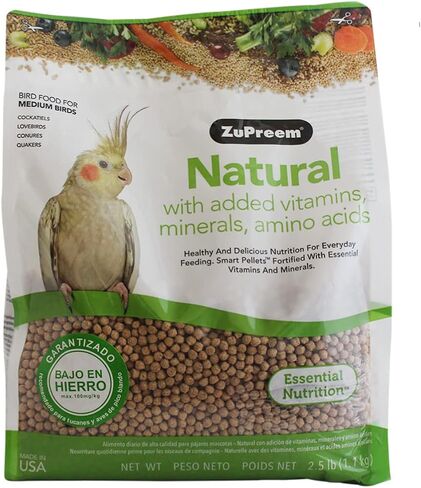 ZuPreem Avian Main Natural Medium Bird Food 2 pk 2.5 lb in Kuwait