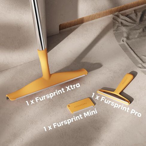 Bundle - Including Xtra, Pro & Mini - Dog Hair Remover and Carpet Scraper Models - Perfect for Couch, Clothes & Rugs - Gets Every Hair! - Value Brand by Uproot Cleaner Pro Pet Hair Remover in Kuwait