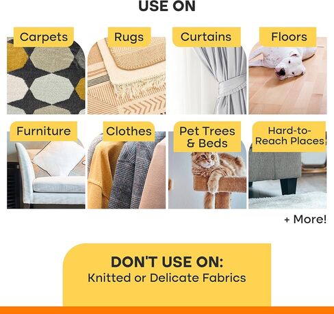 Bundle - Including Xtra, Pro & Mini - Dog Hair Remover and Carpet Scraper Models - Perfect for Couch, Clothes & Rugs - Gets Every Hair! - Value Brand by Uproot Cleaner Pro Pet Hair Remover in Kuwait